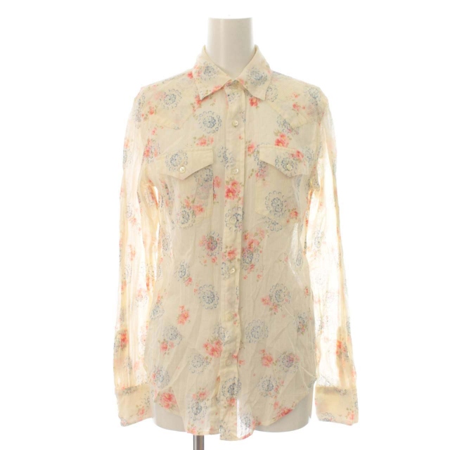ラルフローレン RALPH LAUREN シャツ ブラウス 花柄 シアー ラルフローレン RALPH LAUREN シャツ ブラウス 花柄 シアー