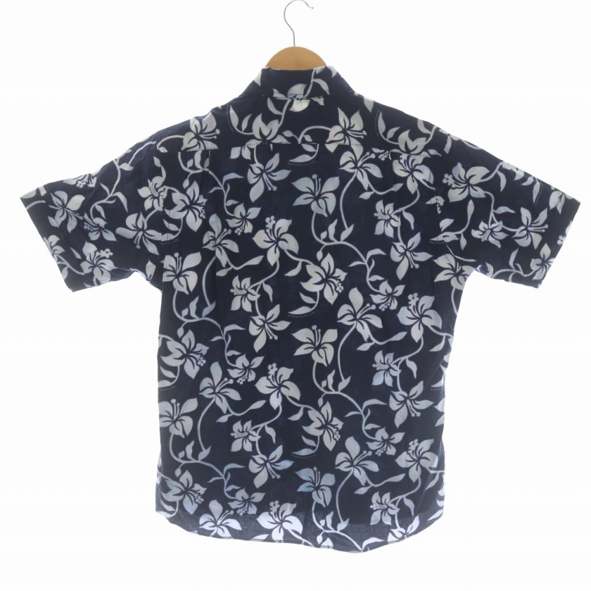 バーバリーブラックレーベル BURBERRY BLACK LABEL アロハシャツ 半袖 