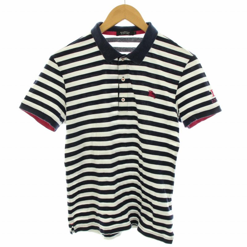 バーバリーブラックレーベル BURBERRY BLACK LABEL ポロシャツ 半袖 