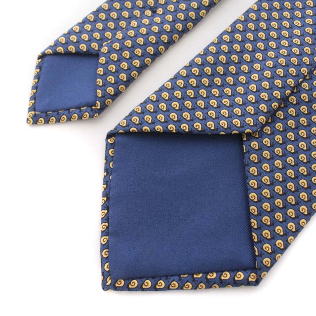 エルメス HERMES ネクタイ レギュラータイ かたつむり カタツムリ
