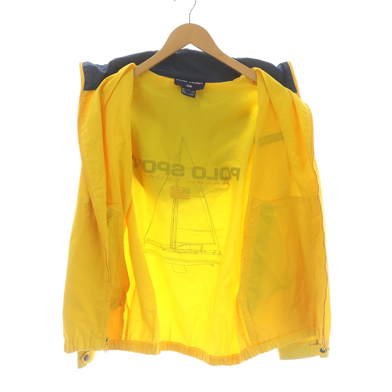 Polo jeans yellow フードパーカービンテージ