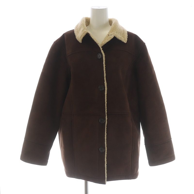 ローレンラルフローレン LAUREN RALPH LAUREN フェイクムートン  