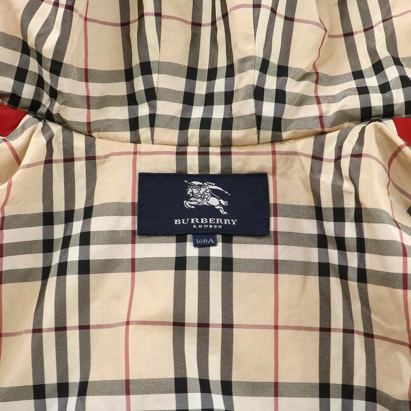 バーバリー ロンドン BURBERRY LONDON 中綿ジャケット フード