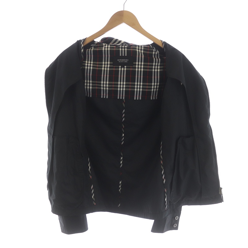 バーバリーブラックレーベル BURBERRY BLACK LABEL ジップアップ 