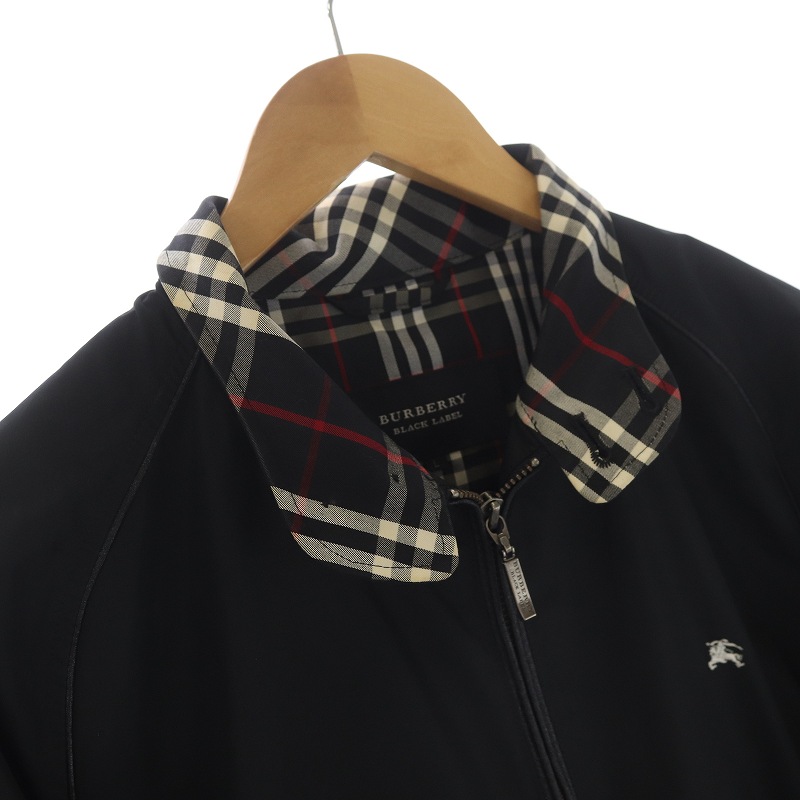 バーバリーブラックレーベル BURBERRY BLACK LABEL ジップアップ 