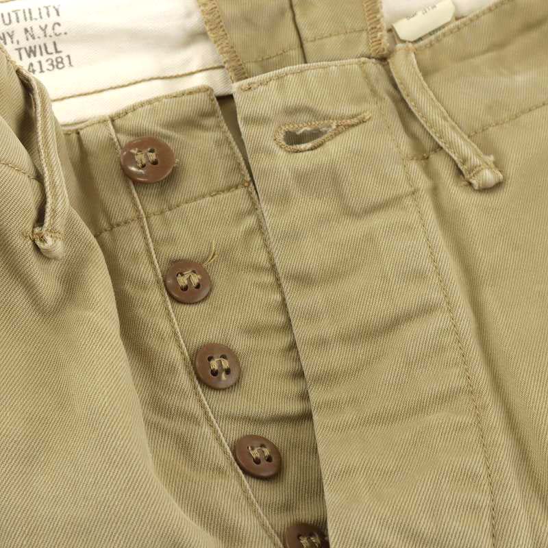 美品　RRL ダブルアールエル　チノパン ボタンフライ ダブルアールエル RRL チノパン チノパンツ ボタンフライ コットン W28