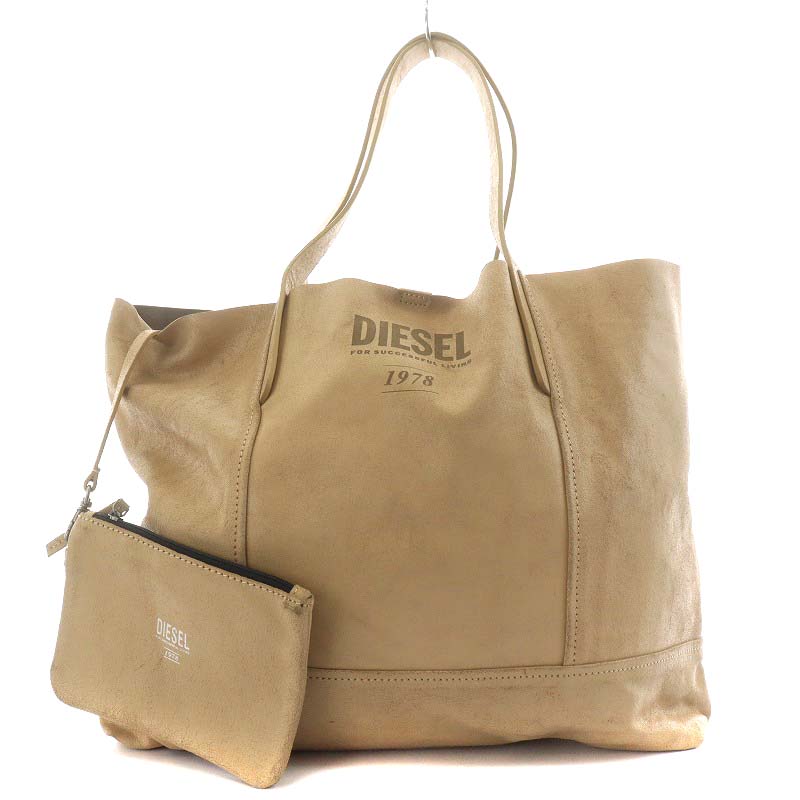 ディーゼル DIESEL トートバッグ ハンドバッグ ショルダーバッグ ロゴ 