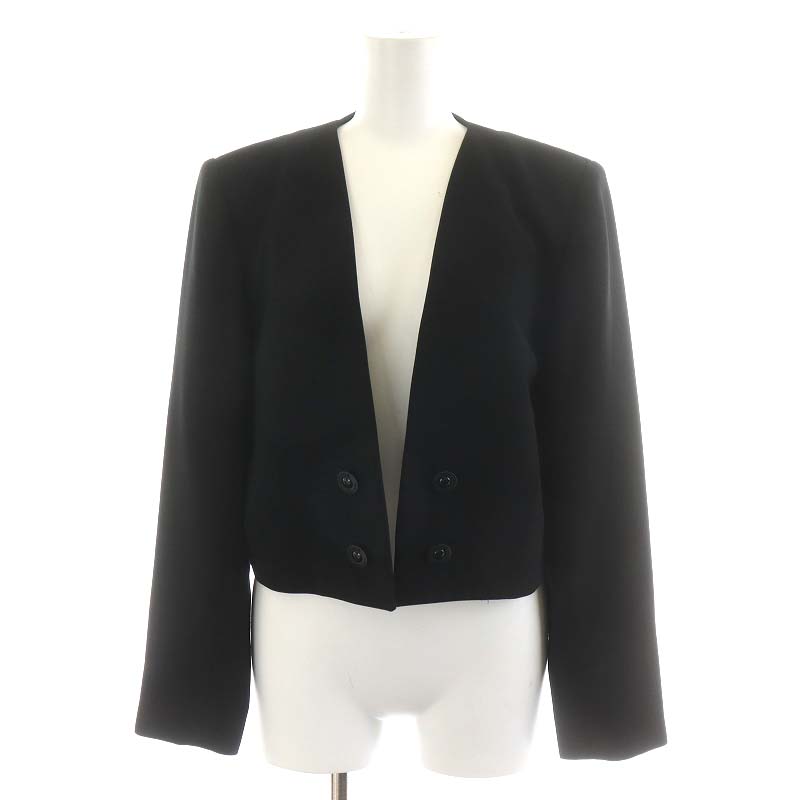 クロエ CHLOE ブラック フォーマル BLACK FORMAL ノーカラージャケット 