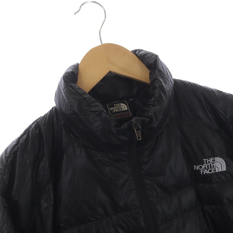 ノースフェイス SUMMIT ライトヒートジャケット 黒/ブラック L