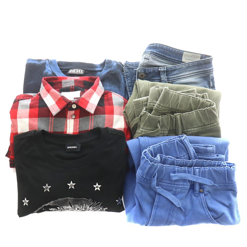 ディーゼル DIESEL Tシャツ カットソー シャツ チノパンツ イージー  