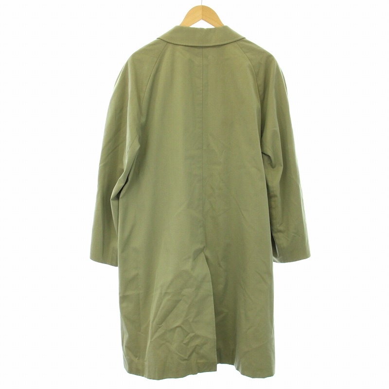 Aquascutum カーキ コート アクアスキュータム AQUASCUTUM Aqua5 ステンカラーコート