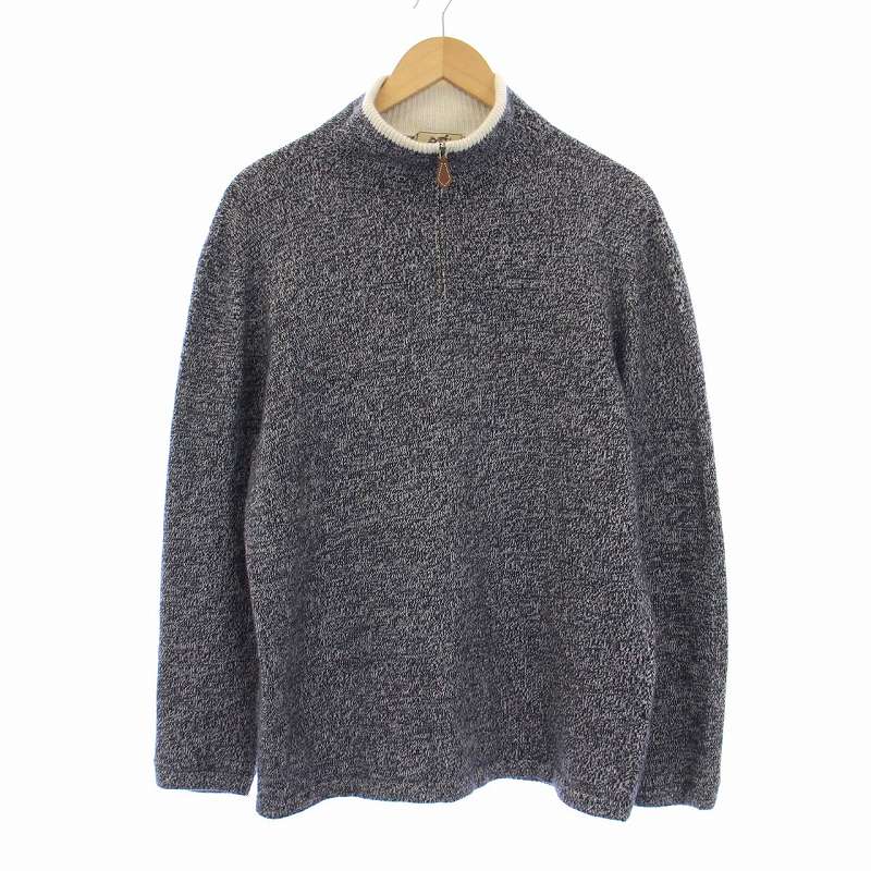 エルメス ハイネック セーター 紺 ネイビー 【公式通販】