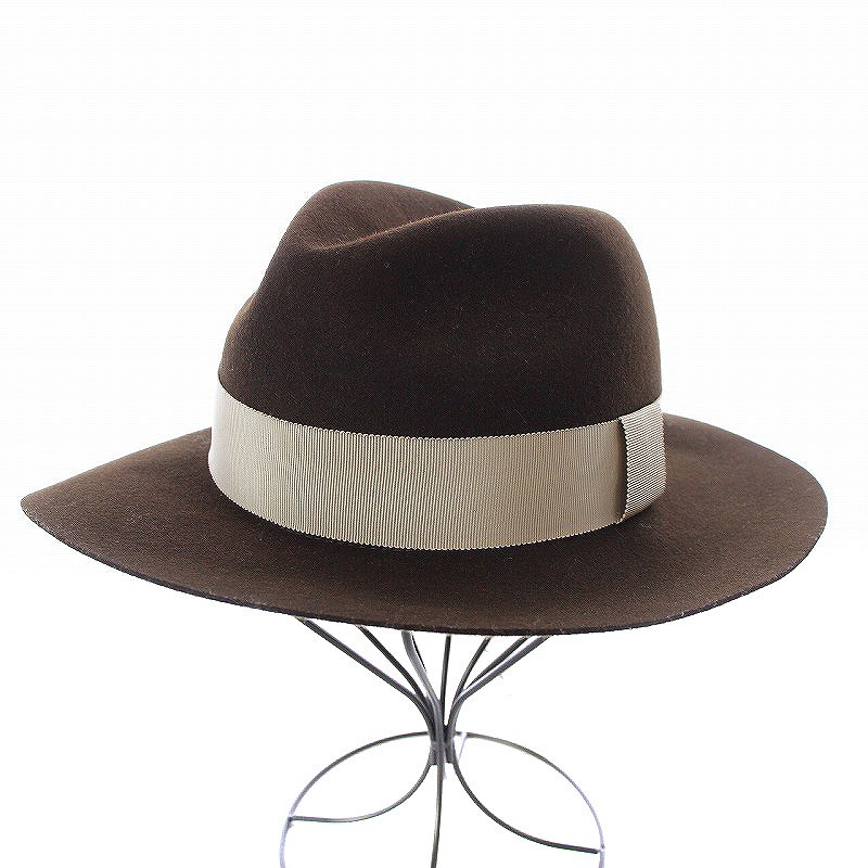 未使用品 メゾンクルール MAISON COULEUR portugal fur hat ハット 