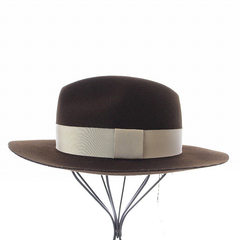 未使用品 メゾンクルール MAISON COULEUR portugal fur hat ハット 