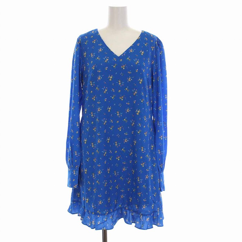 未使用品 エックスガール x-girl FLORAL MINI DRESS フローラル ミニ  