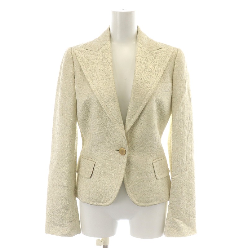 ドルチェ&ガッパーナ スーツ テーラードジャケット ストライプ 美品  