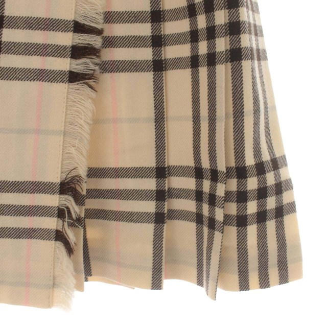 バーバリーブルーレーベル BURBERRY BLUE LABEL ラッププリーツ  