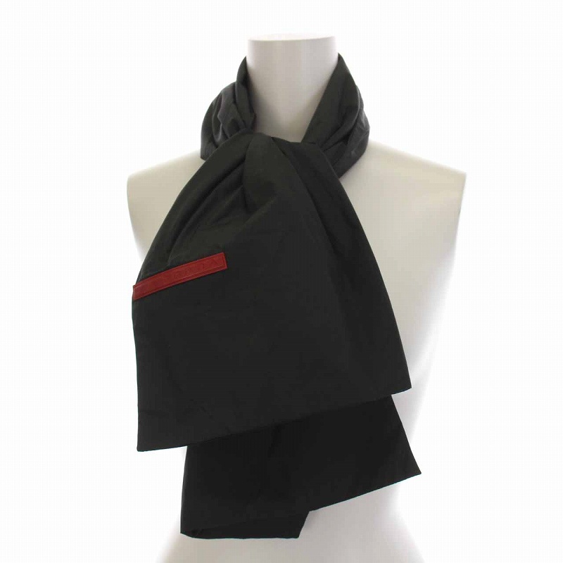 PRADA SPORT プラダスポーツ　プラスポ　ナイロン　中綿入り　マフラー Prada Sports プラダスポーツ ダウンマフラー PRADA SPORT プラダ