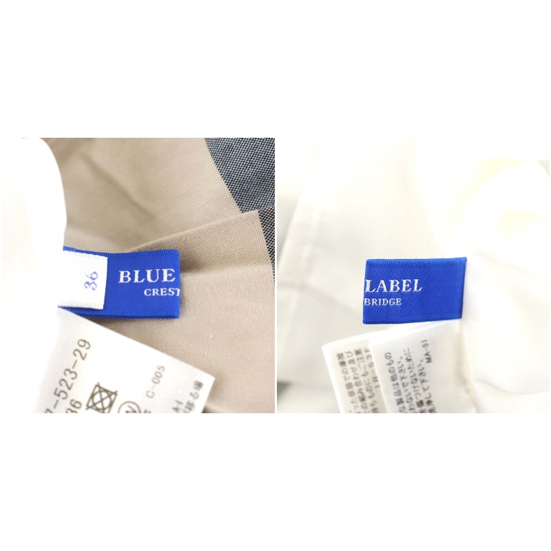 ブルーレーベルクレストブリッジ BLUE LABEL CRESTBRIDGE フレア