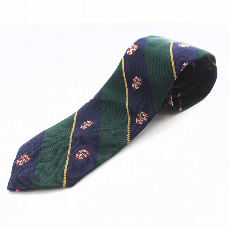Polo Ralph Lauren ネイビー エンブレム ネクタイ Polo Ralph Lauren ネイビー エンブレム ネクタイ