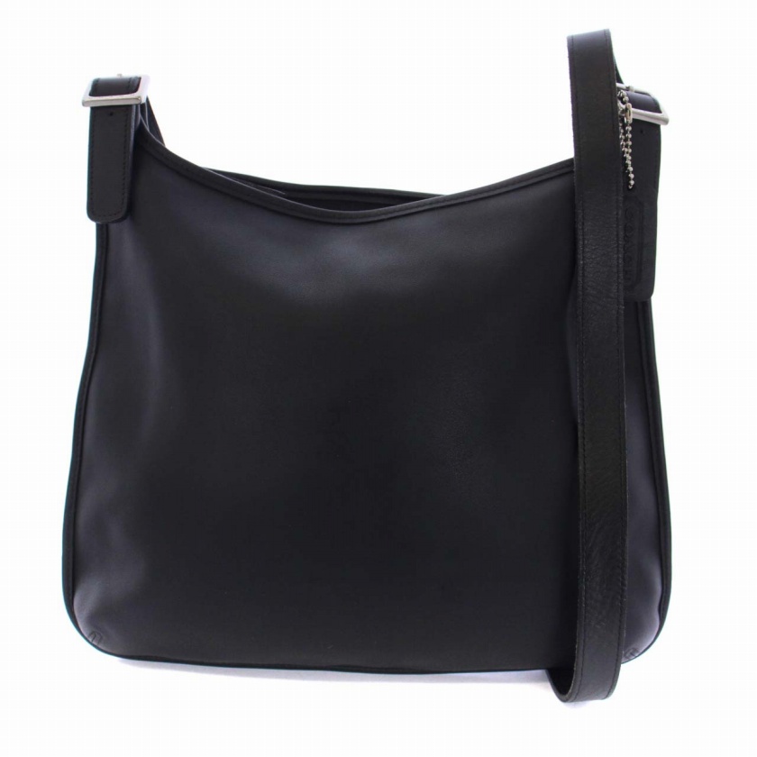 コーチ COACH オールドコーチ ショルダーバッグ 斜めがけ レザー 黒  