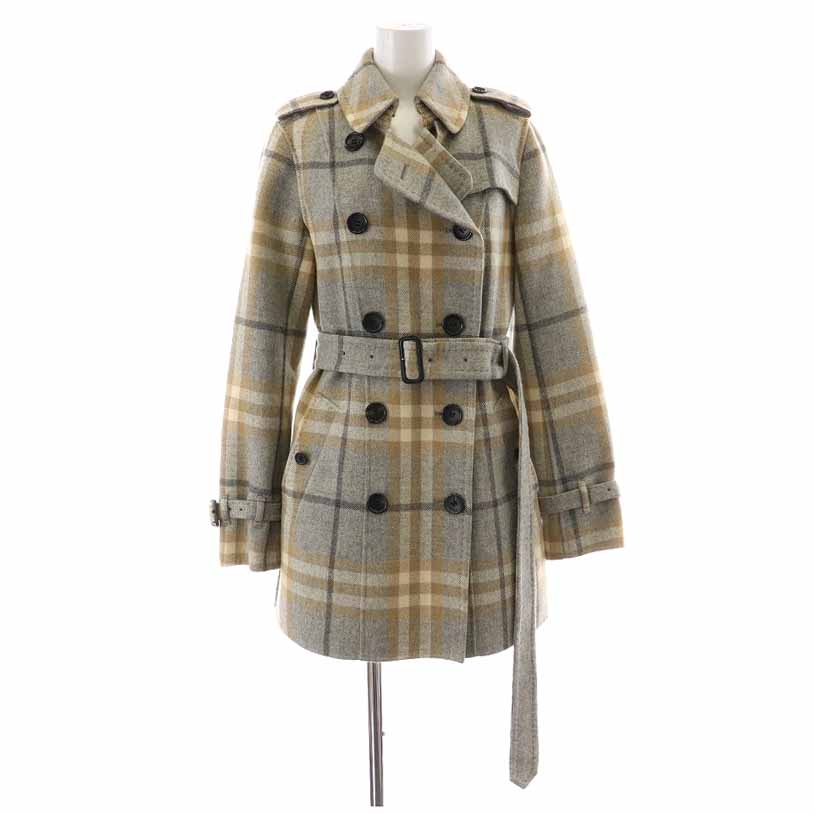バーバリー ロンドン BURBERRY LONDON コート ミドル丈 ウール 