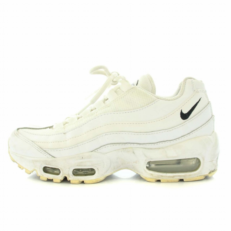 ナイキ NIKE ウィメンズエアマックス95ホワイトブラックホワイト WMNS 