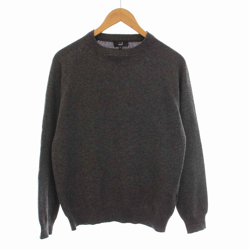 【dunhill】SPORT OLD ゴるふァー こッとン長袖にッとせーたー ダンひる dunhill SPORT にッと せーたー 長袖 はいねッく ろゴ