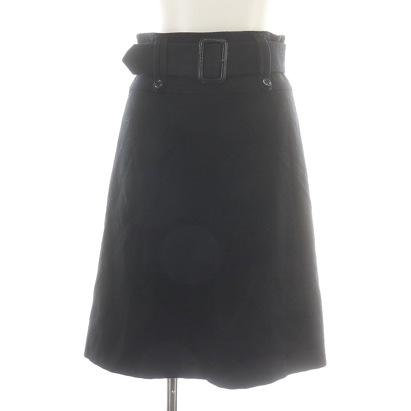 バーバリーブラックレーベル BURBERRY BLACK LABEL フレアスカート 