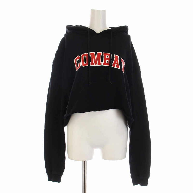 エムエスジーエム MSGM パーカー スウェット ショート丈 プルオーバー 