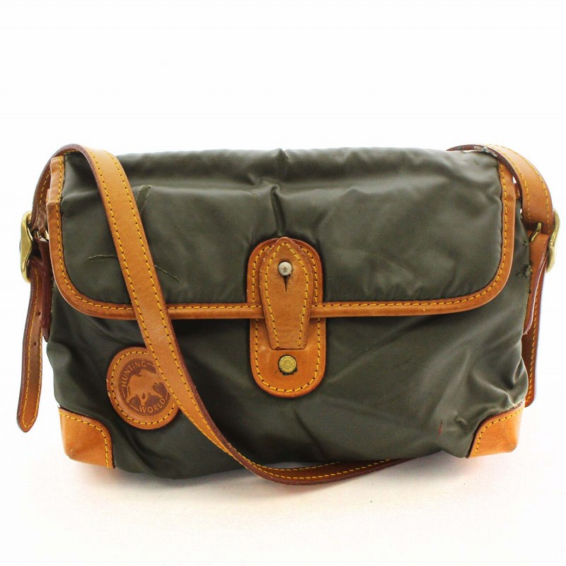 ハンティングワールド HUNTING WORLD ミニショルダーバッグ バチュー 