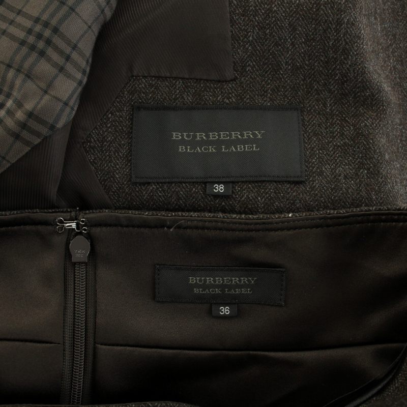 バーバリーブラックレーベル BURBERRY BLACK LABEL スーツ 