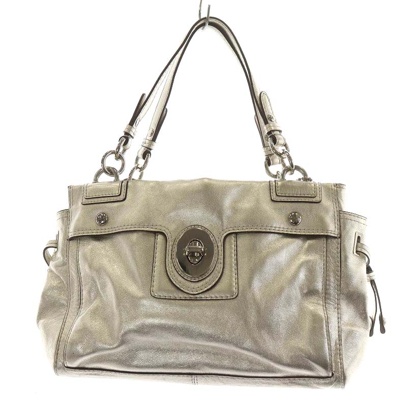 コーチ COACH ペイトンレザー キャリーオール ショルダーバッグ 