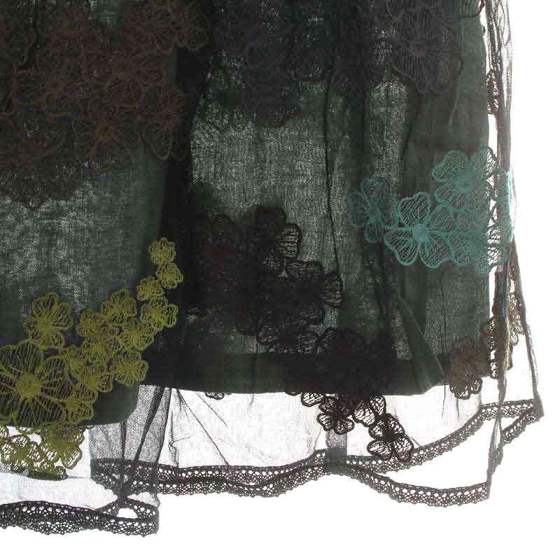 未使用品 クイーン&ベル QUEENE&BELLE Fleur Cammo Skirt フレア  