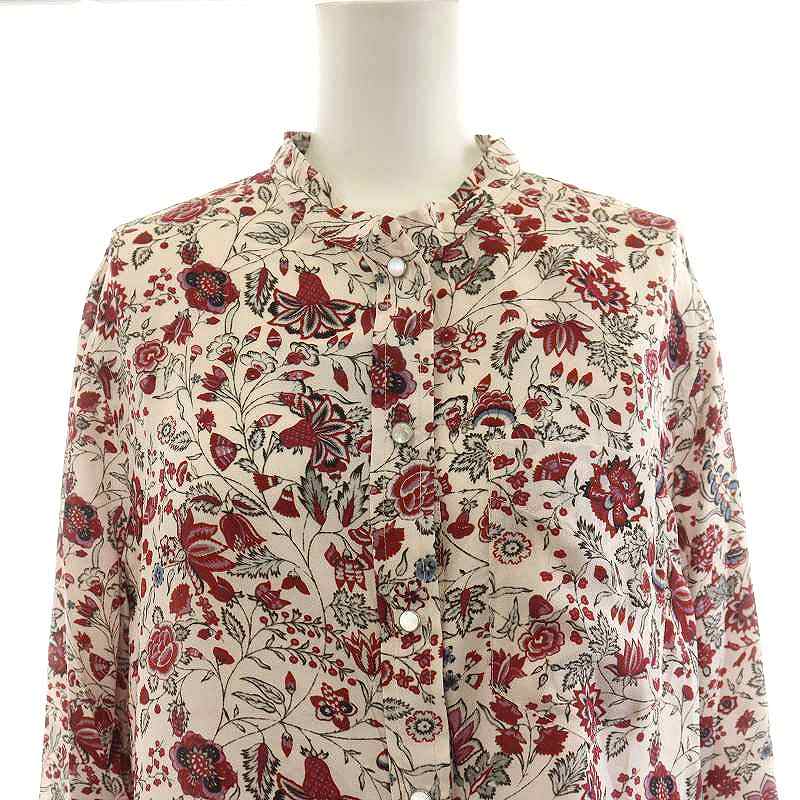 未使用品 イザベルマラン ISABEL MARANT シャツ ブラウス 長袖 花柄 