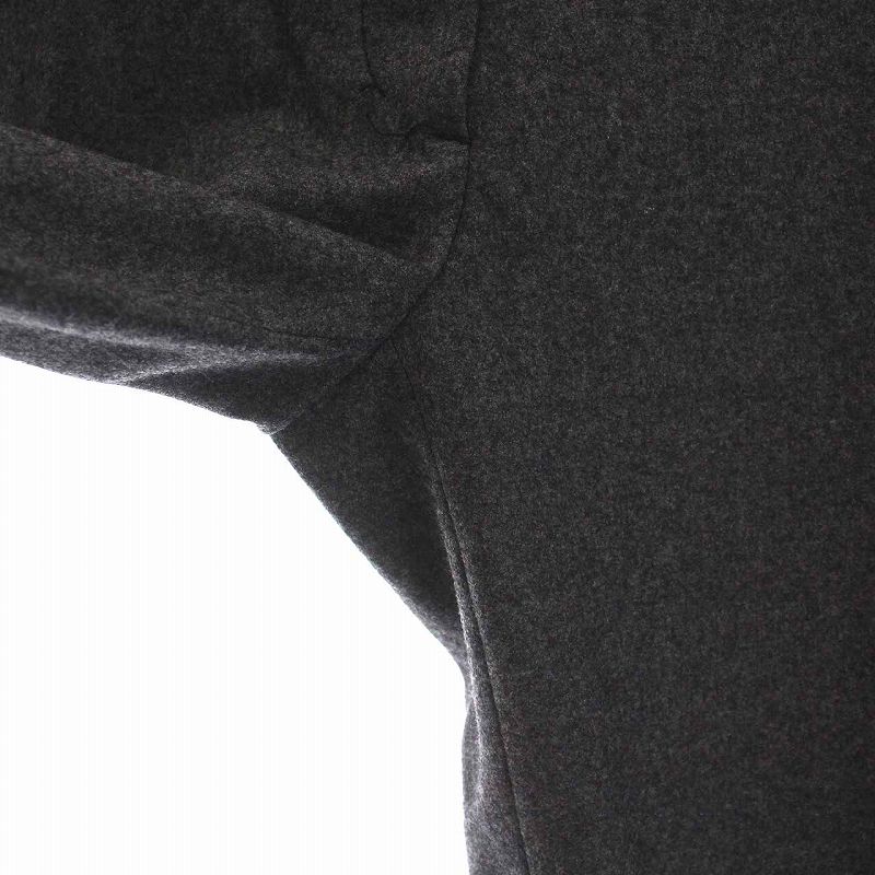 プラダ PRADA クロップドパンツ ウール アンクル丈 38 S グレー