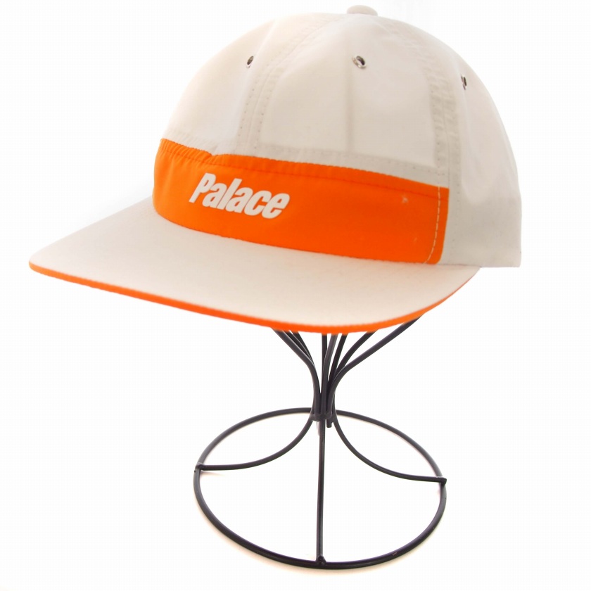 パレス Palace 6-PANEL CAP キャップ 帽子 ロゴ 白 ホワイト