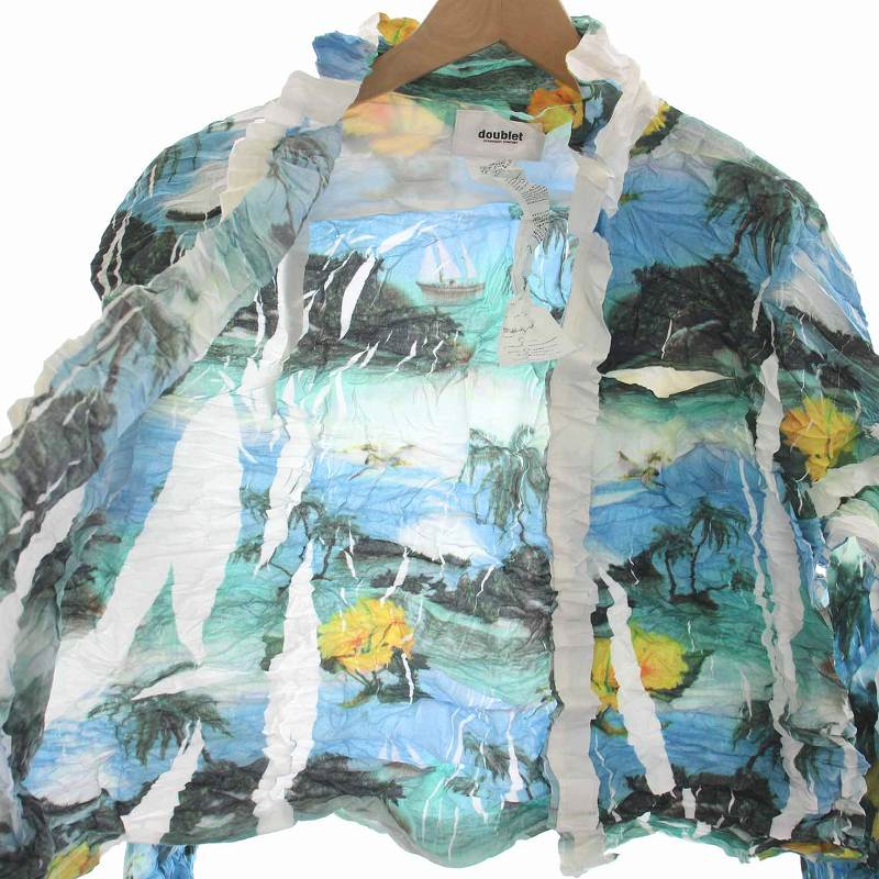 ダブレット doublet COMPRESSED ALOHA SHIRT IN THE HANGER MOLD 