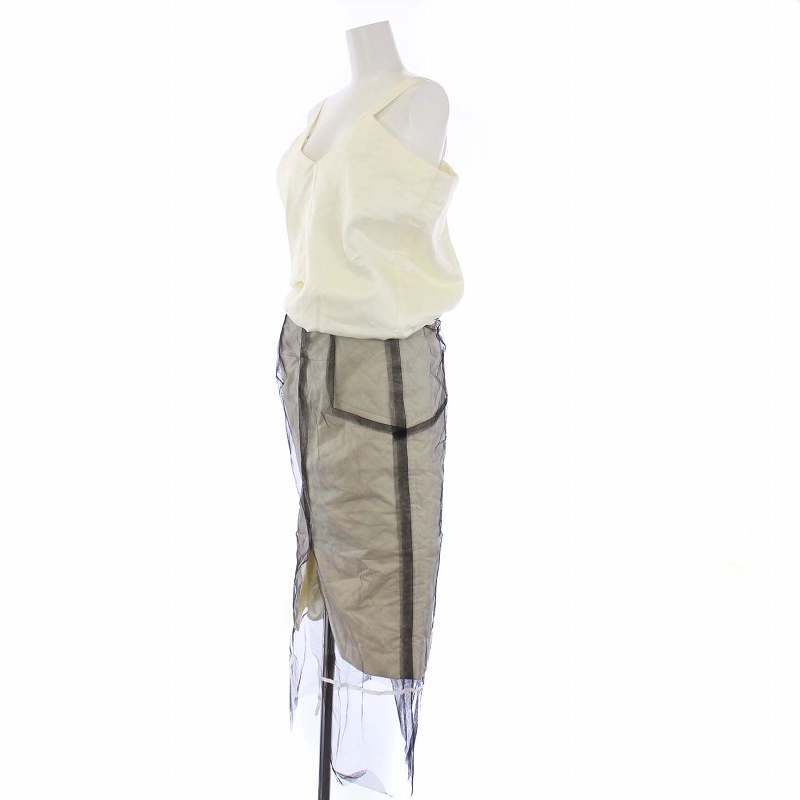 メゾンマルジェラ Maison Margiela Asymmetric Tulle Dress 