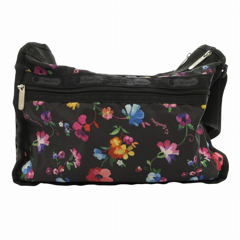 新品」レスポートサック花柄型押しボストンバッグ 旅行用バッグポーチ付きブラック LeSportsac レスポートサックツリー柄 2WAY ボストンバッグ  ショルダーバッグ ポーチ付き ブラウン レディース 【中古】 Brandol / LeSportsac レスポートサック ボストンバッグ DELUXE  ... LeSportsac　レスポートサック　バッグ　花柄　ボストンバッグ　ブラウン