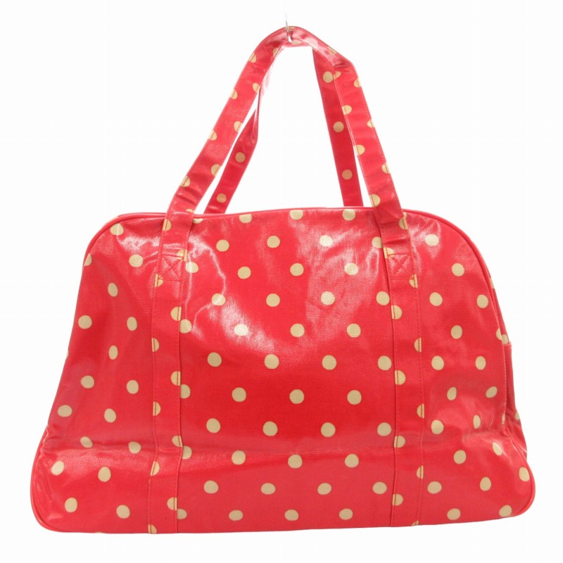 キャスキッドソン Cath Kidston ハンドバッグ ミニボストン ドット柄 