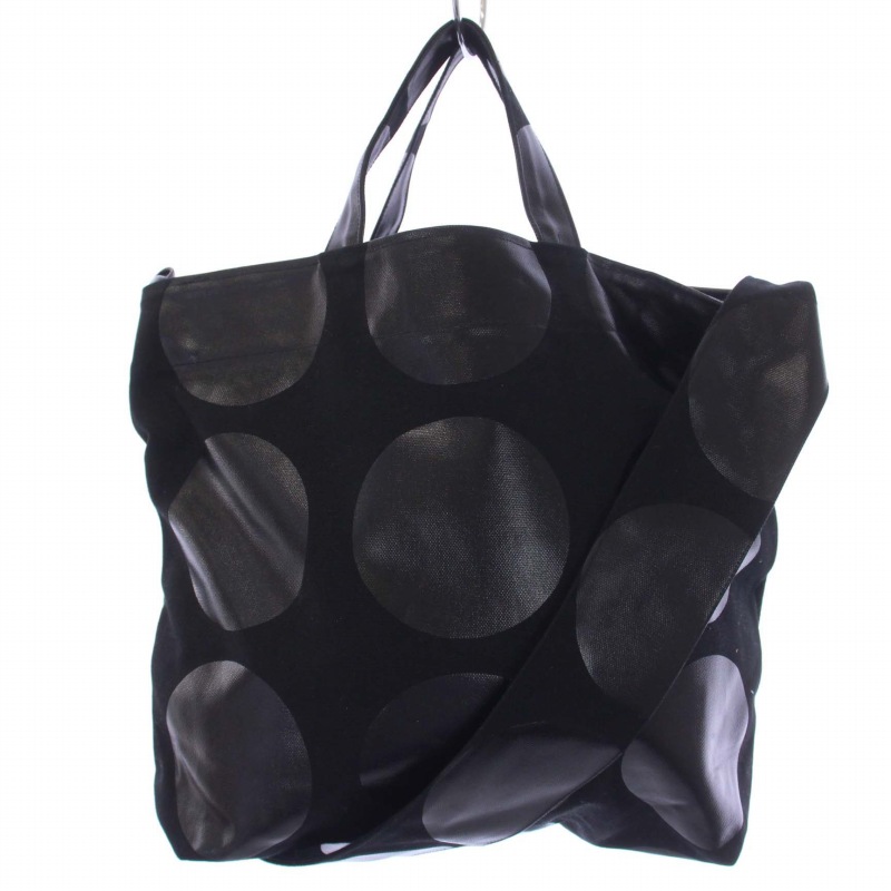 ラス☆8号帆布ドットショルダー Lath ラス 8号帆布ラージドット