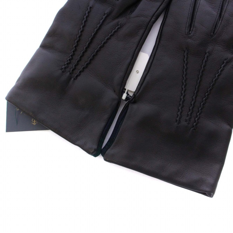 未使用品 ブルックスブラザーズ BROOKS BROTHERS 手袋 グローブ 裏地