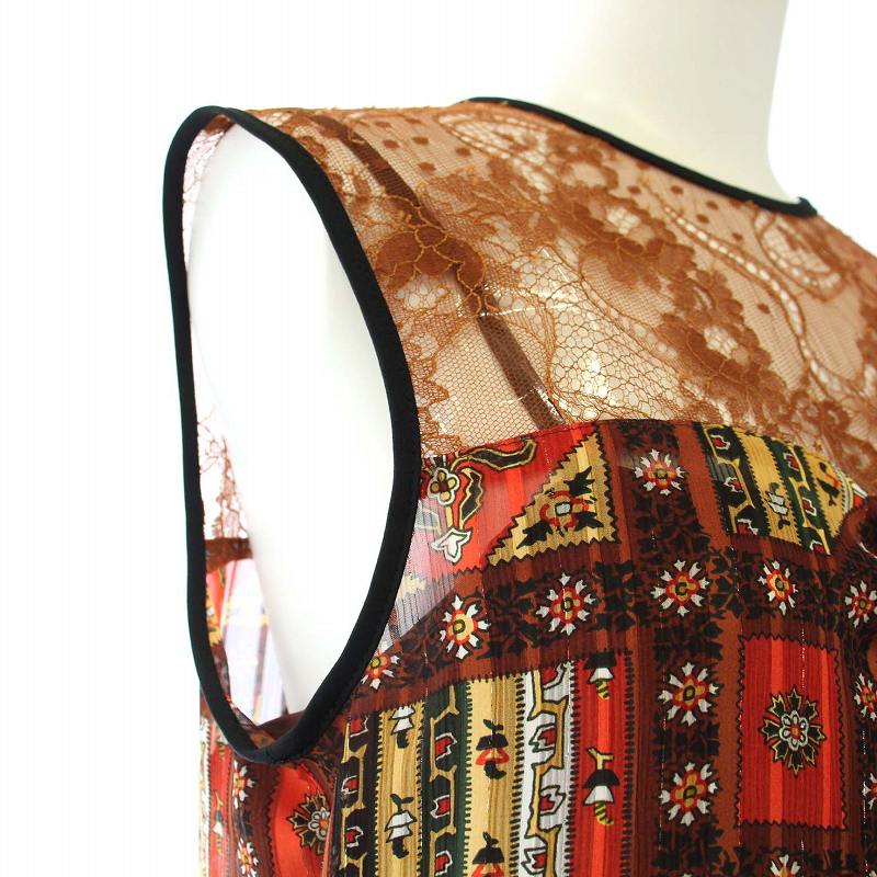 新品mame Stained Glass Printed Top