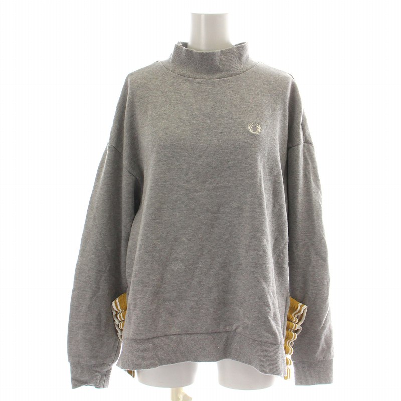 フレッドペリー FRED PERRY スウェット トレーナー ハイネック 長袖 
