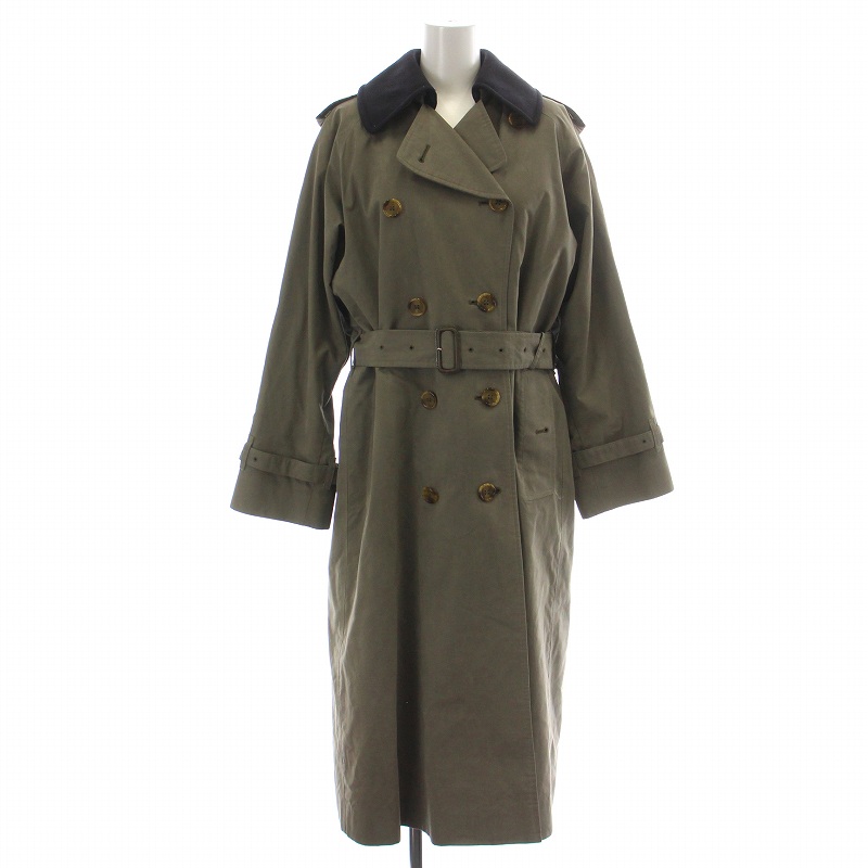 Burberrys カーキ トレンチコート ライナー ベルト付 ノバチェック