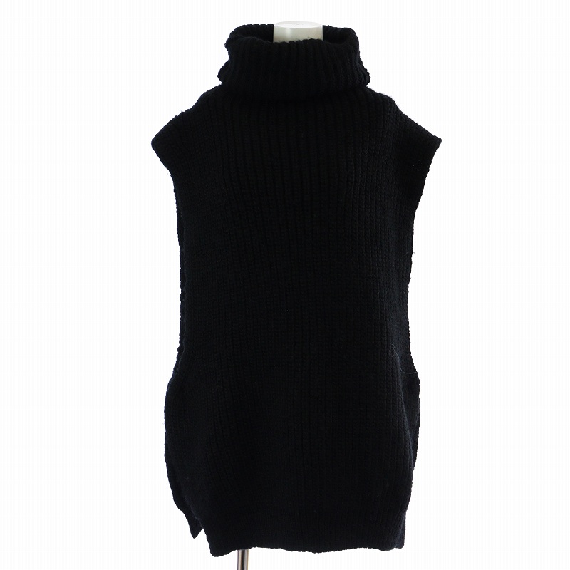 メゾンエウレカ MAISON EUREKA TURTLE NECK WARMER VEST 