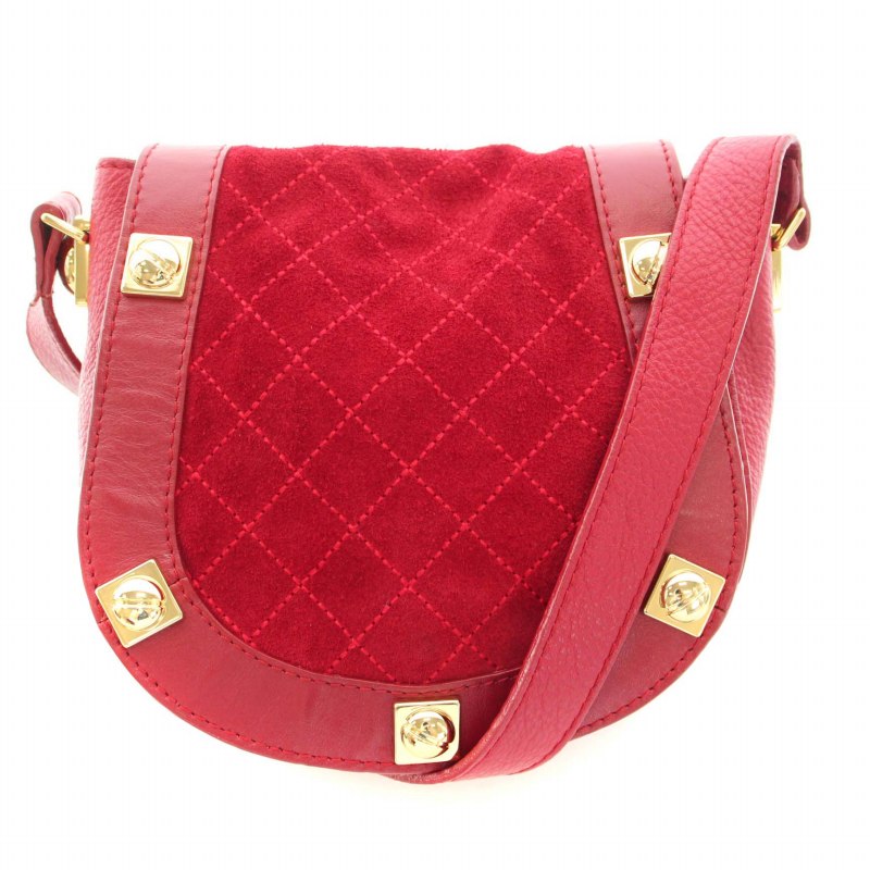 SEE BY CHLOE / ショルダーバッグ/スウェード/RED シーバイクロエ SEE BY CHLOE SADIE セイディ ショルダーバッグ レザー