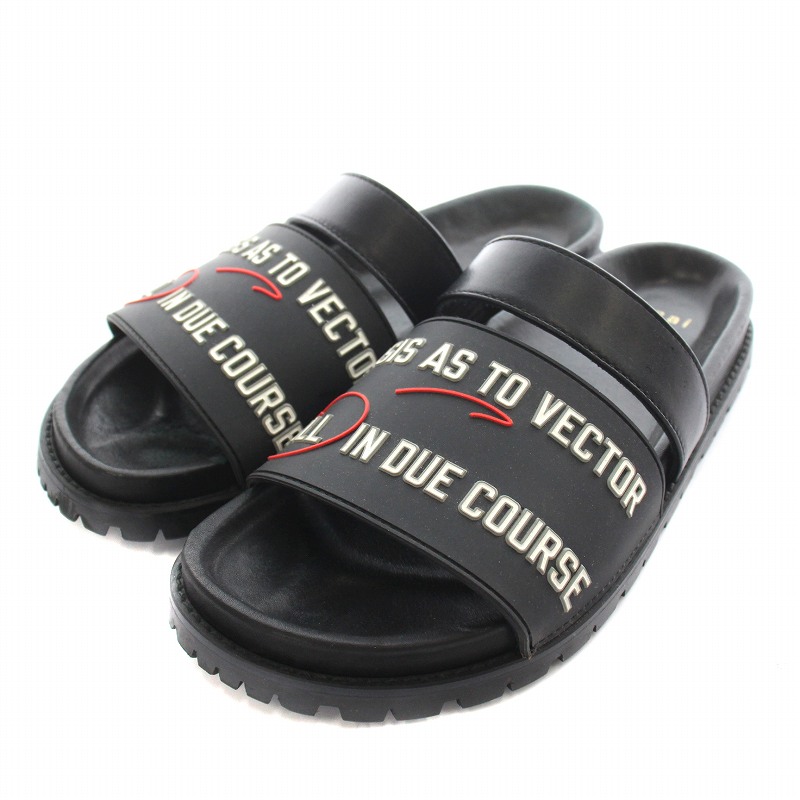sacai サカイ サンダル Logo Flat sandals 36 - サンダル