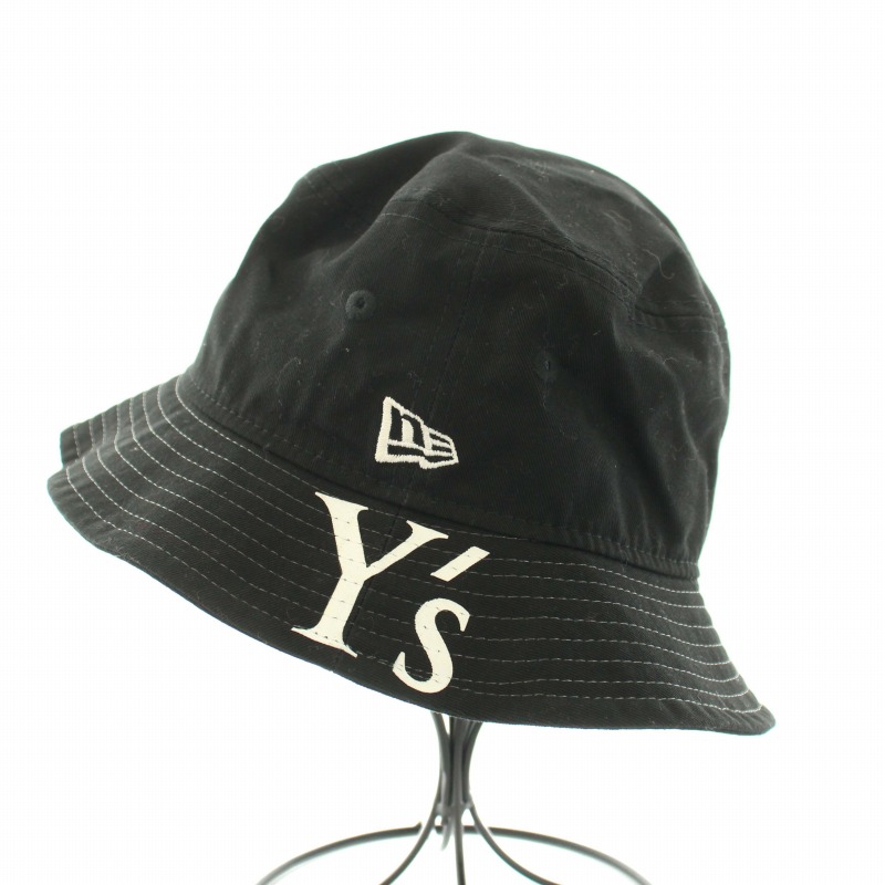 ヨウジヤマモト y'sワイズ 帽子 Y's x New Era]BUCKET-01 LOGO HAT(S